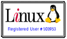 registered linux user